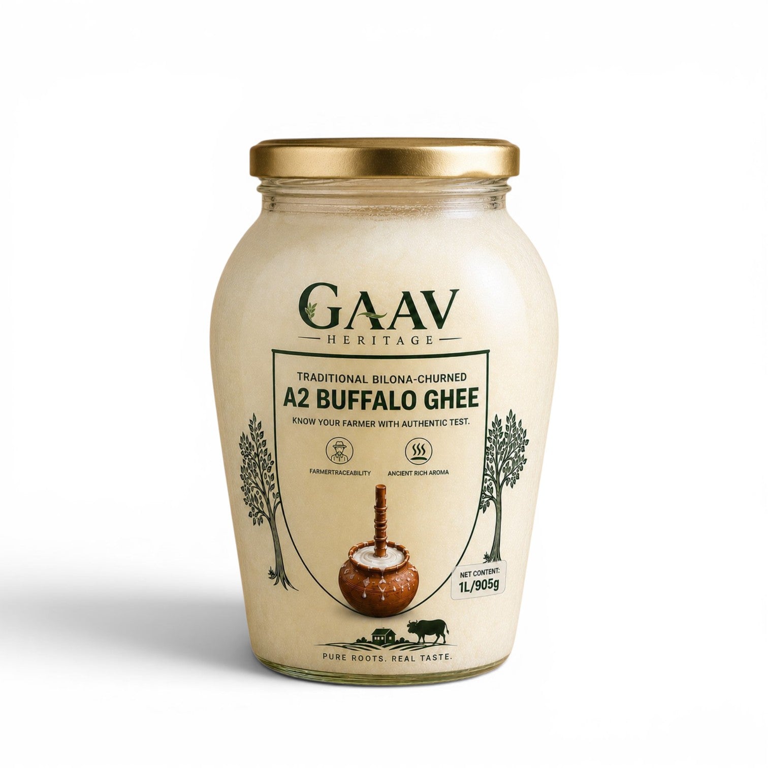 A2 Buffalo Bilona Ghee
